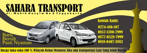 Sewa | Rental Mobil di Jogja Sahara Transport Yogyakarta